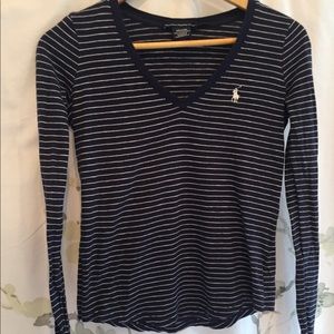 T-shirt stripped Ralph Lauren